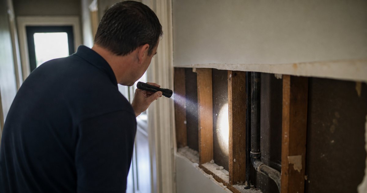 How do you quote a repair when you cannot see what is behind the wall?